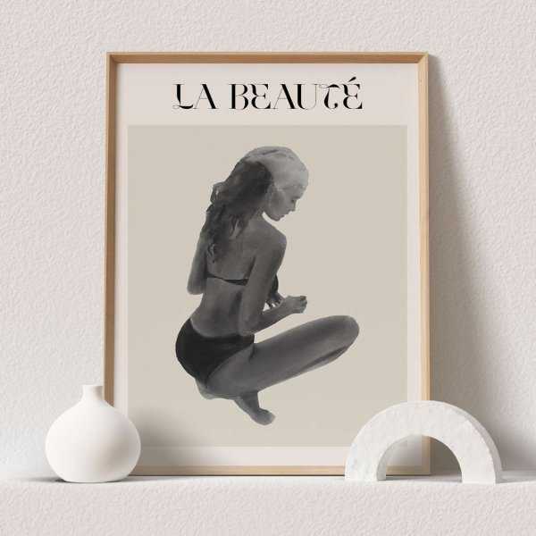 Plakat w ramie - La Beaute